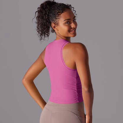 Nylon High-Waist Sports Tank