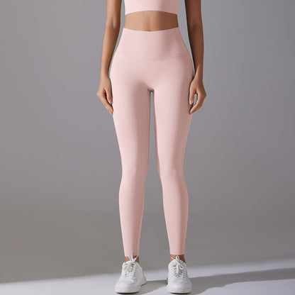 No-Show High-Waist Barely-There Yoga Leggings – 9/10 Length & High-Stretch