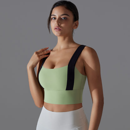 Double-Strap Tight-Fit Sports Bra