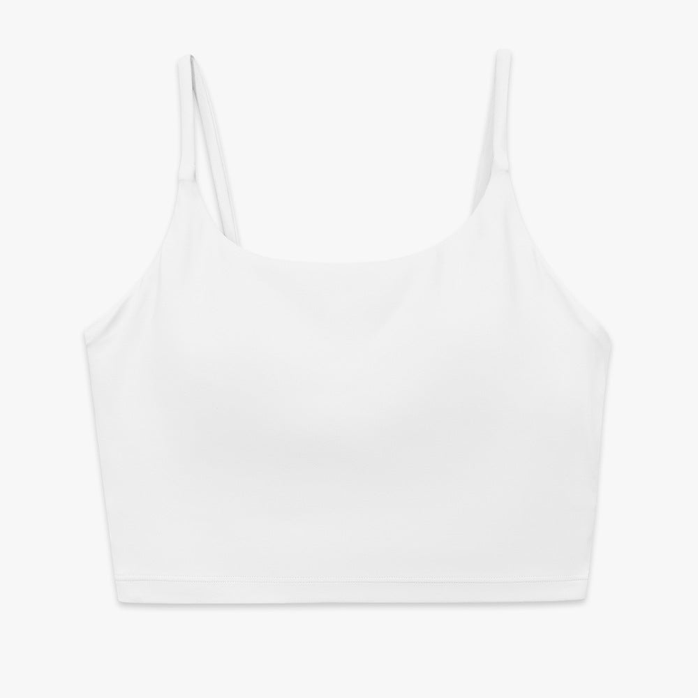 Double-Layer Nylon Sports Bra – High-Impact Training Vest