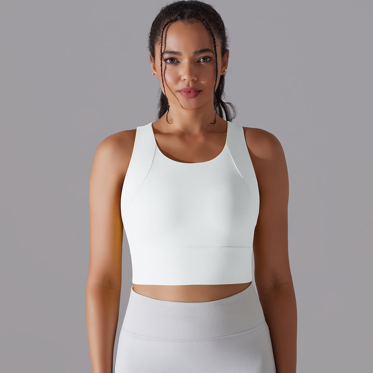 Padded Curve-Fit Sports Tank