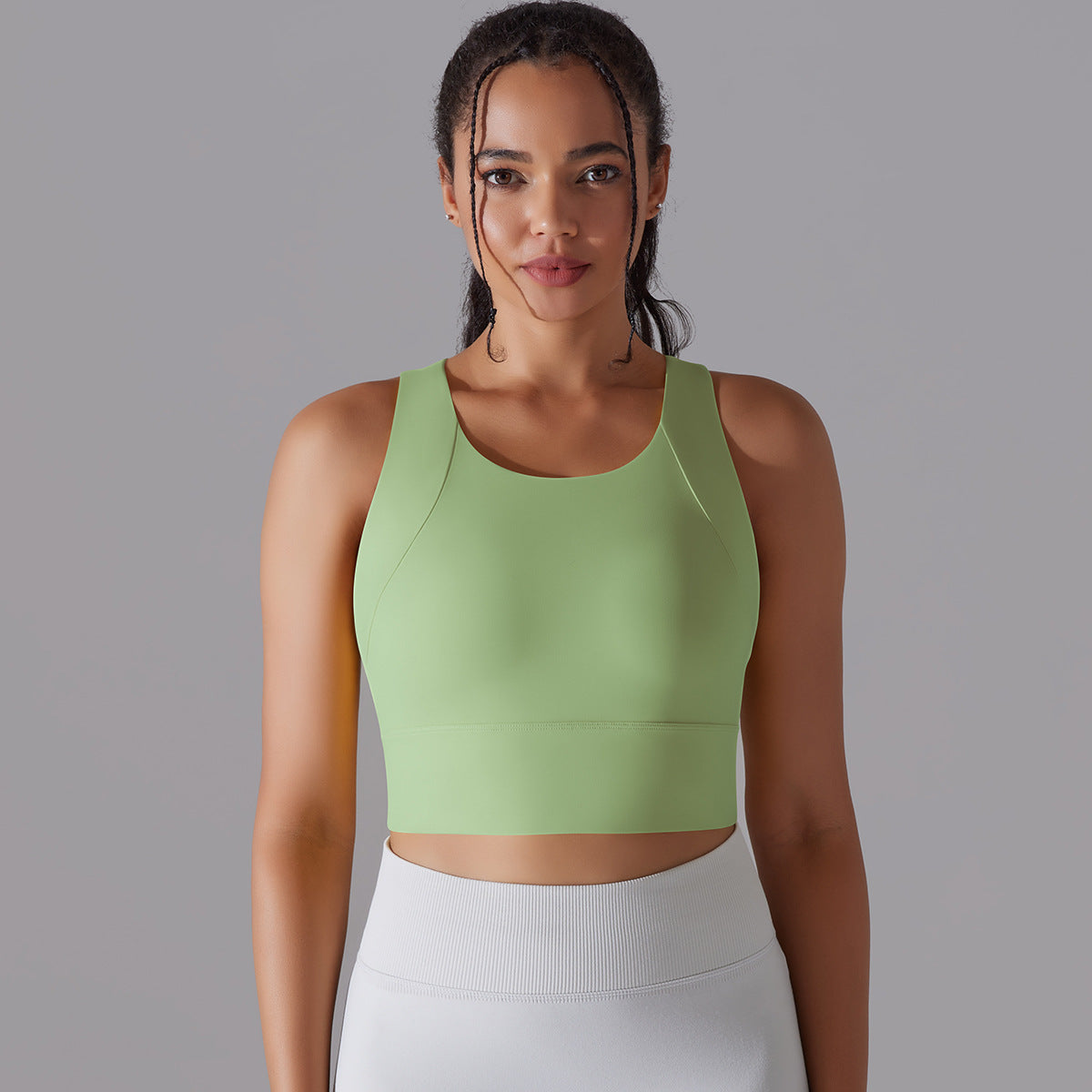 Padded Curve-Fit Sports Tank