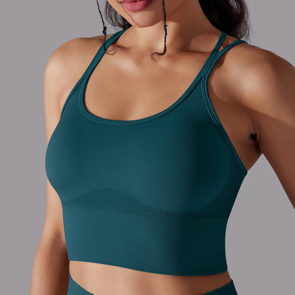 High-Impact Cross-Back Sports Bra