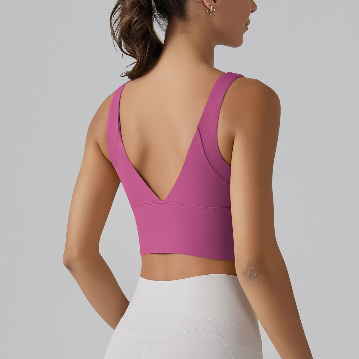 V-Back Cloud Feel Sports Bra