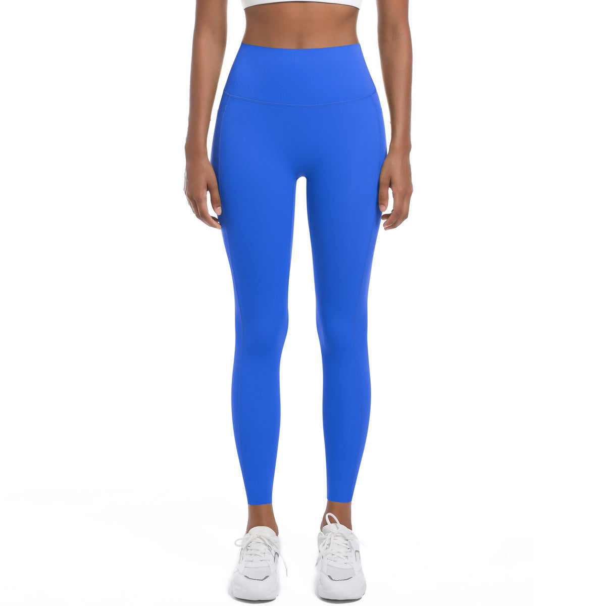 Seamless High-Stretch Double-Sided Nylon Yoga Leggings – Pocket & Tight Fit