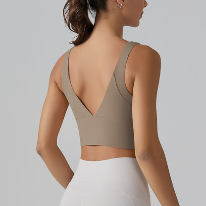 V-Back Cloud Feel Sports Bra