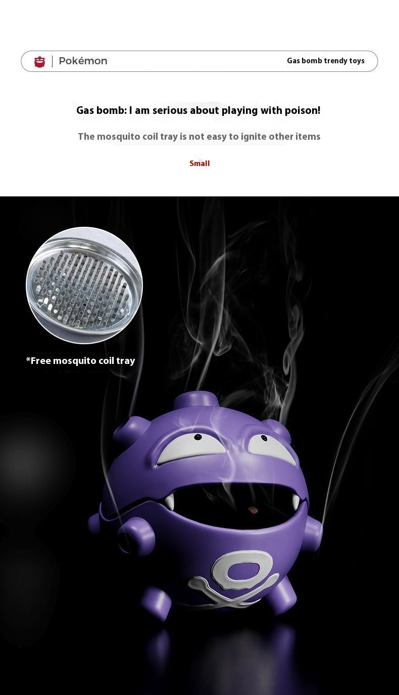 Pokémon - Gas Bomb Mosquito - Repellent Incense Box & Desktop Ornament