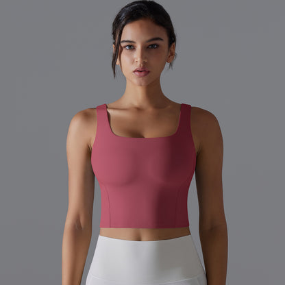 Seamless Padded Sports Vest