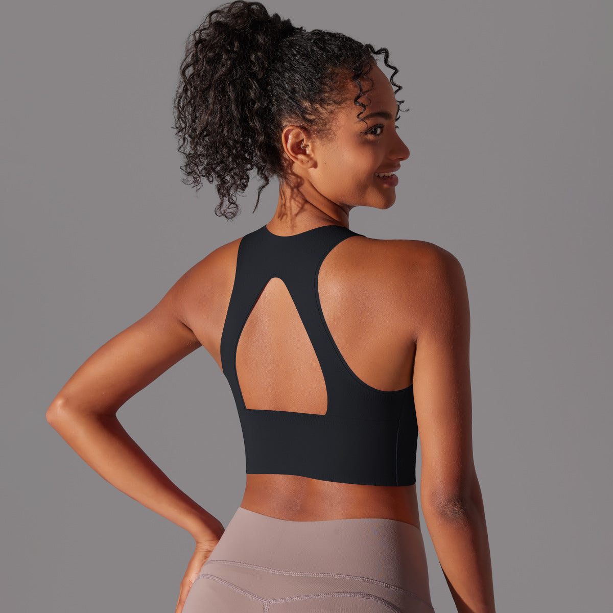 Invisible Cross-Back Pilates Bra