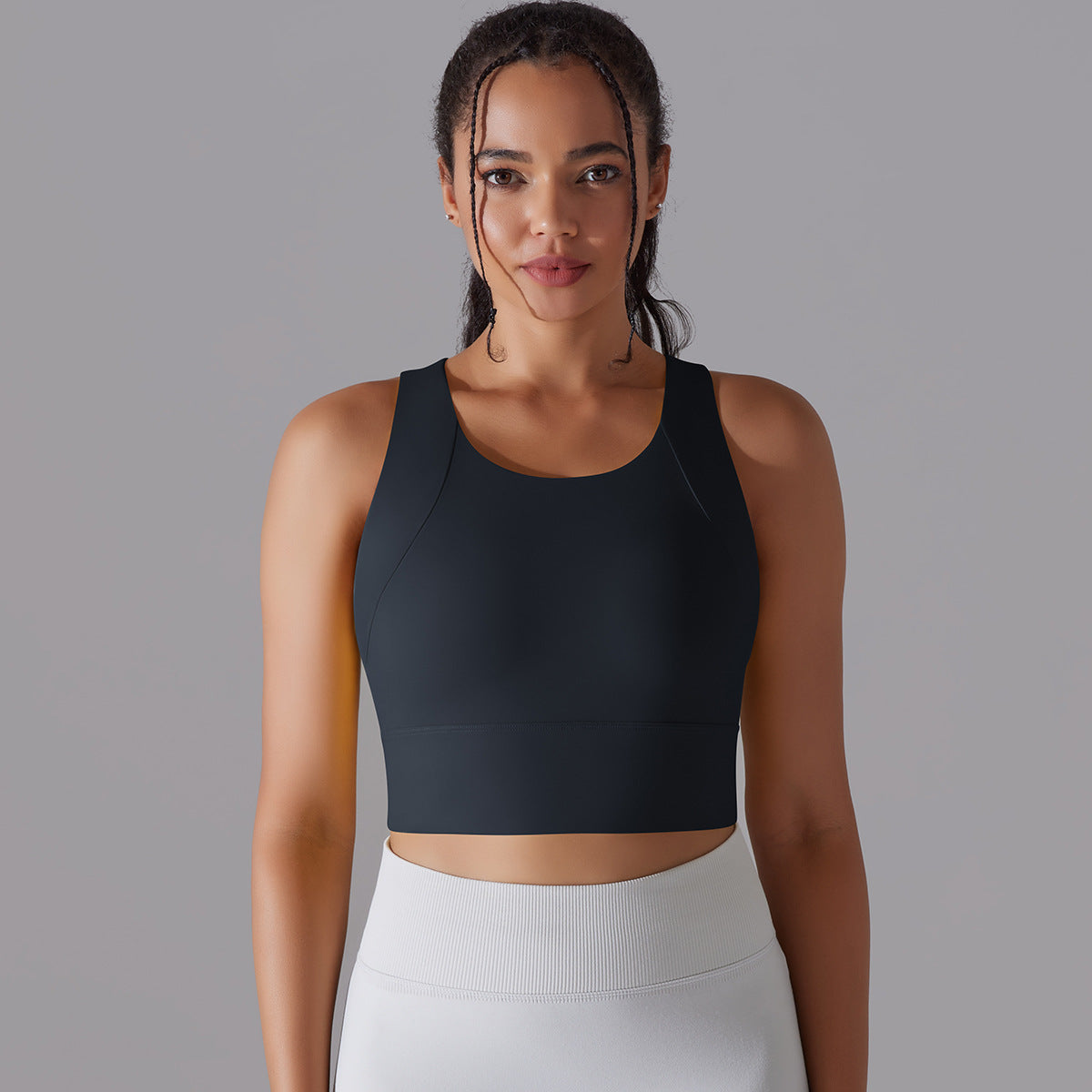 Padded Curve-Fit Sports Tank