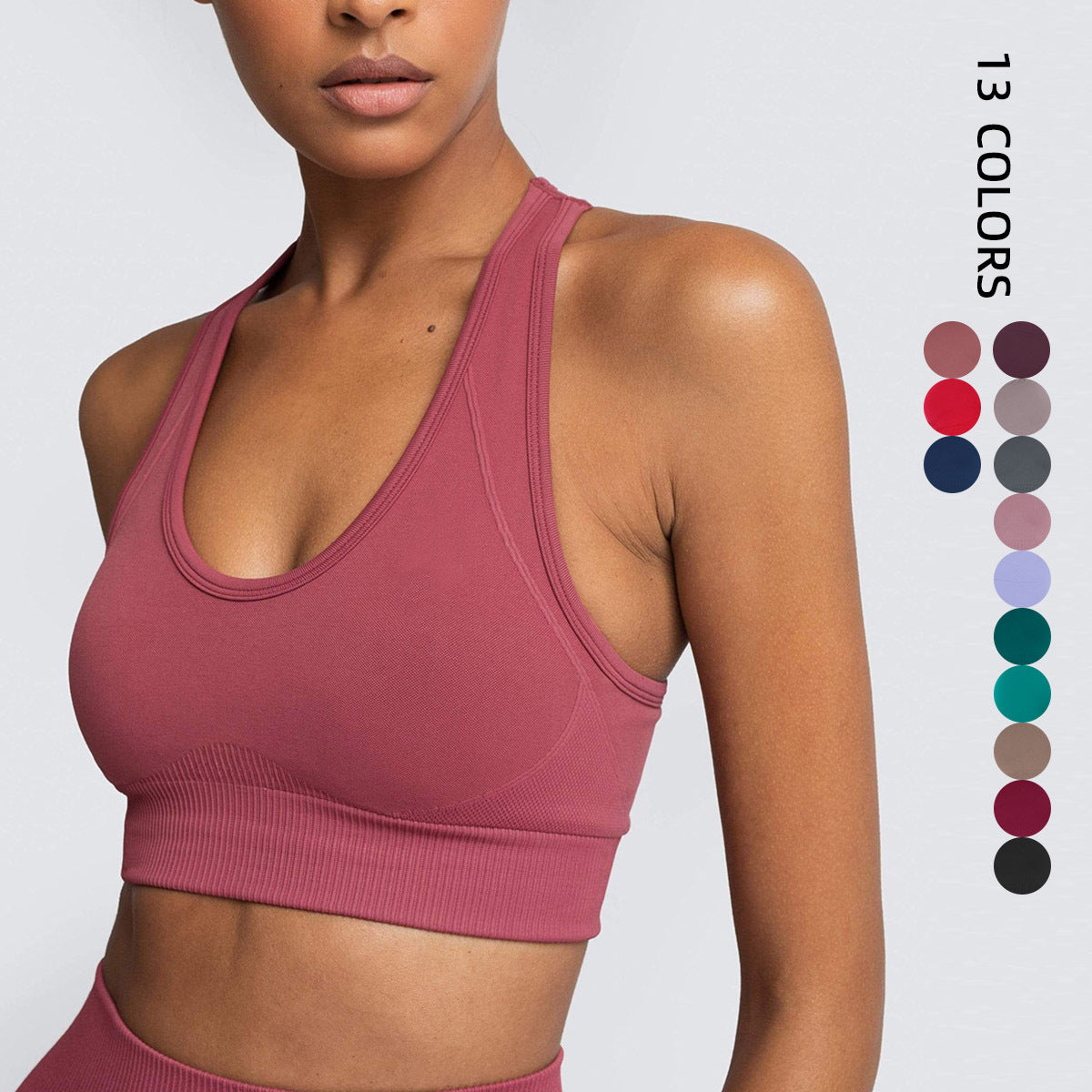 Wireless Breathable Sports Bra