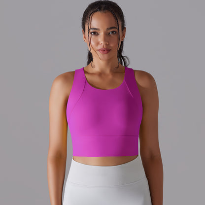 Padded Curve-Fit Sports Tank