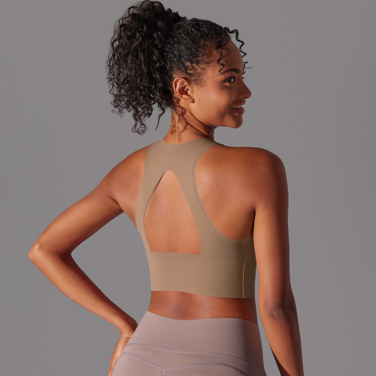 Invisible Cross-Back Pilates Bra