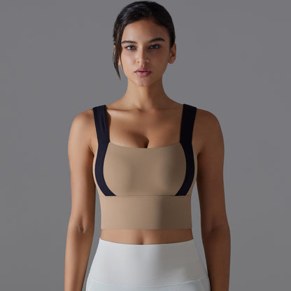 Double-Strap Tight-Fit Sports Bra