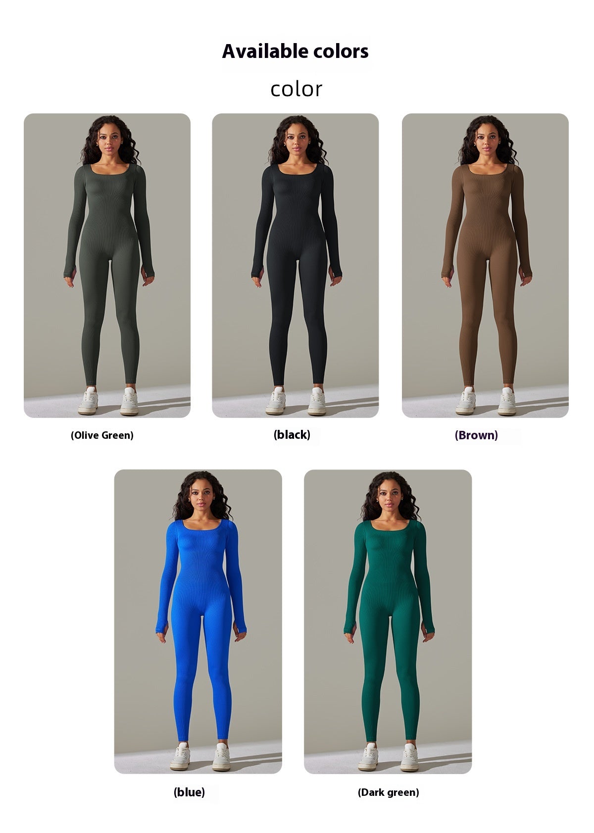 Seamless Ribbed High-Stretch Long Sleeve Bodysuit