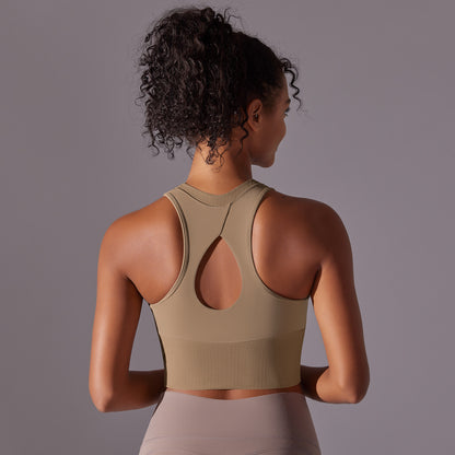 Invisible Cross-Back Pilates Bra