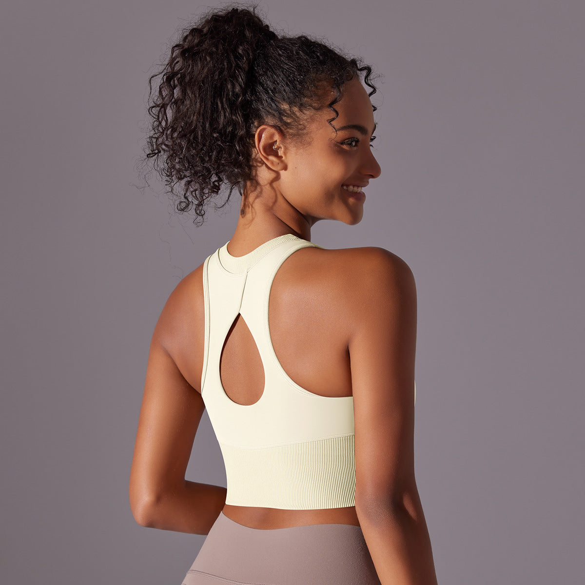 Invisible Cross-Back Pilates Bra