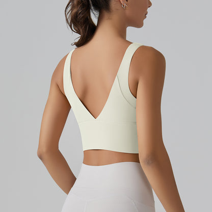 V-Back Cloud Feel Sports Bra