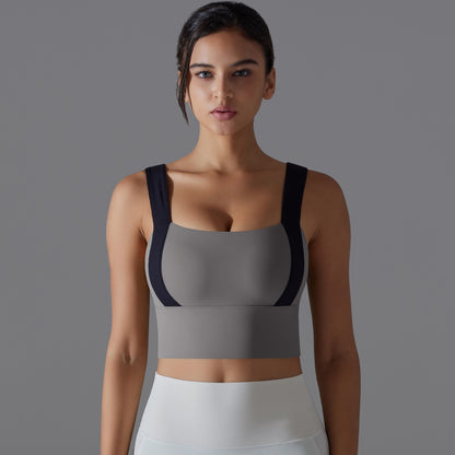 Double-Strap Tight-Fit Sports Bra