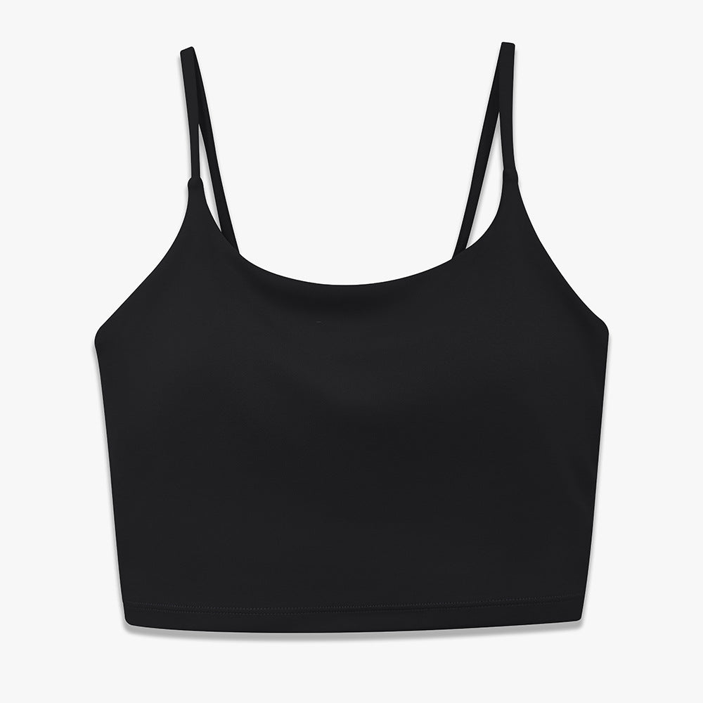 Double-Layer Nylon Sports Bra – High-Impact Training Vest