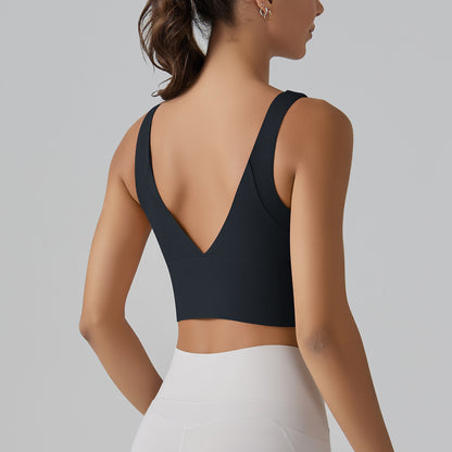 V-Back Cloud Feel Sports Bra