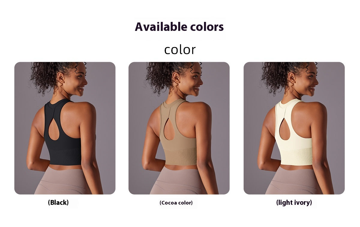 Invisible Cross-Back Pilates Bra