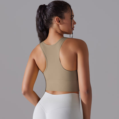 Padded Curve-Fit Sports Tank