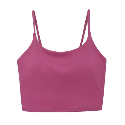 Double-Layer Nylon Sports Bra – High-Impact Training Vest