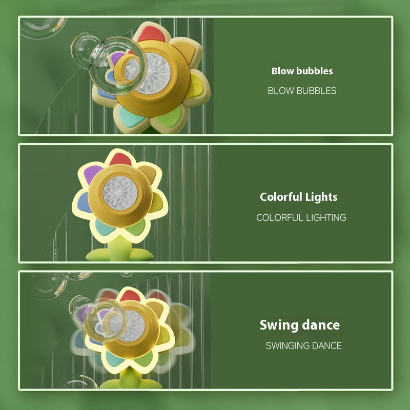 Car Rear Sunflower Bubble Maker with Head Movement
