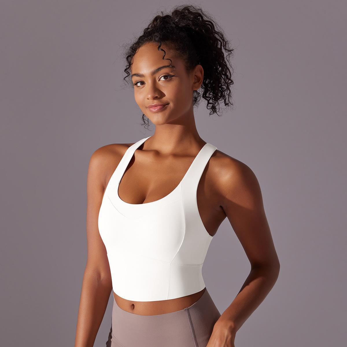 Invisible Cross-Back Yoga Bra