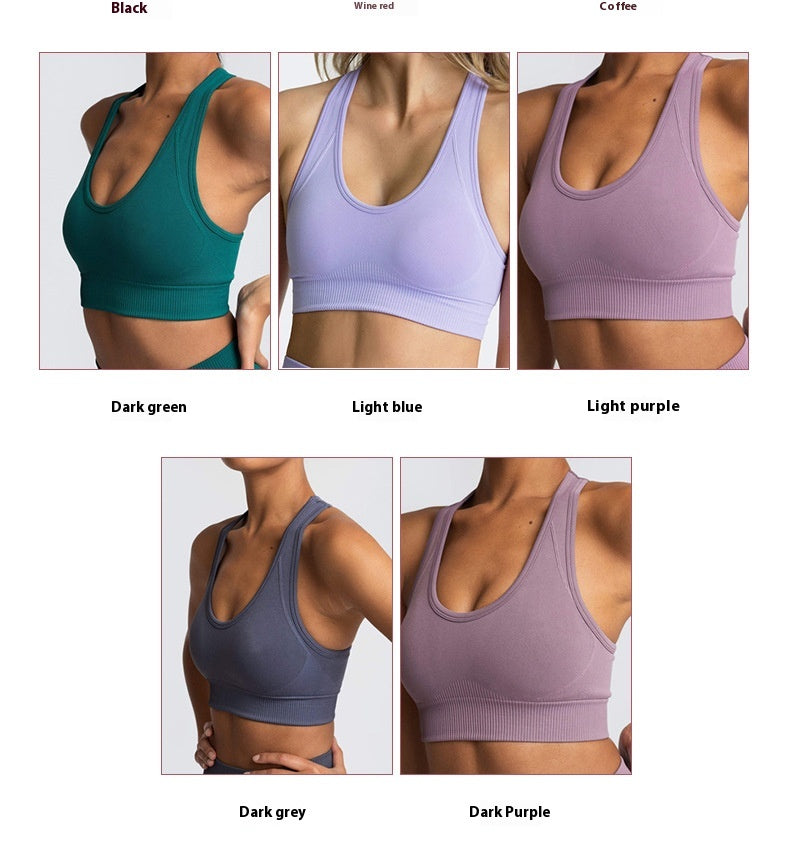 Wireless Breathable Sports Bra