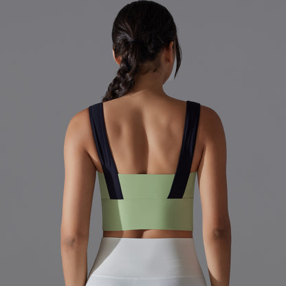 Double-Strap Tight-Fit Sports Bra