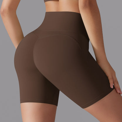 No-Show High-Waist Barely-There Yoga Shorts – 3-Inch Fit